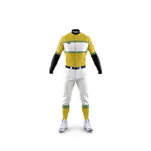 Sublimación Impresión Uniforme de béisbol OEM Diseño Jersey y pantalón Precio al por mayor Nuevos estilos Uniforme de béisbol - Product Image 6