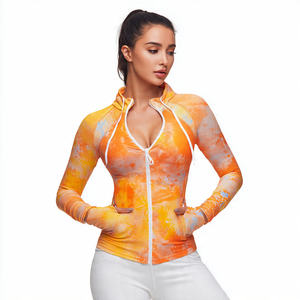 Chaquetas Deportivas con Cierre para Mujer, Ropa de Yoga y Fitness, Chaquetas de Compresión con Cierre para Mujer - Product Image 3