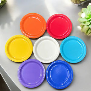 Planches à gâteau de 12 et 14 pouces de couleur personnalisée, assiettes en papier résistantes à la graisse pour outils de pâtisserie, rondes en carton pour gâteaux - Product Image 1