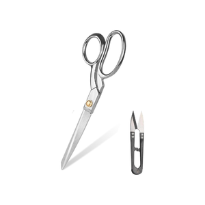 Ciseaux de couture robustes de 10 pouces de qualité supérieure ciseaux de tissu et de cuir en acier inoxydable de couleur or de tailleur - Product Image 6
