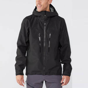 Chaqueta Cortavientos Impermeable para Ciclismo al Aire Libre, Chaqueta Softshell con Capucha y Cremallera para Hombre, Venta al Por Mayor - Product Image 1