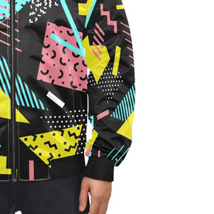 Chaqueta Bomber Sublimada para Hombre, Hecha con Materiales de Alta Calidad, Totalmente Personalizable, Resistente al Viento, Servicio OEM - Product Image 2