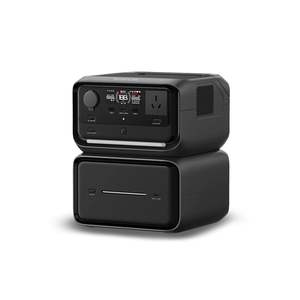 NOUVELLE CENTRALE ÉLECTRIQUE PORTABLE AUTHENTIQUE S RIVER 3 Max Plus Haute Capacité Recharge Solaire Sortie 60W avec EB600 - Product Image 2