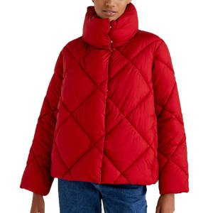 Veste d'hiver à bulles pour femmes avec remplissage en coton Bonne qualité Nouveau design Prix de gros - Product Image 6