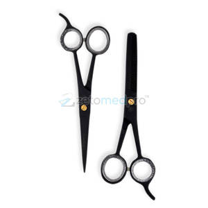 Professional Barber <b>Hair</b> Kit Scissors Straight <b>Razor</b> <b>Combs</b> Grooming Tools <b>Hair</b> <b>Cutting</b> Kit Barber Scissors <b>Razor</b> <b>Combs</b> - Product Image 3