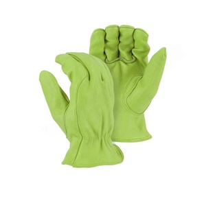 Gants de conduite Offre Spéciale de couleur blanche pour motards ou conducteurs de voitures Gants de protection des mains de meilleure qualité Gants de travail HRS-162 - Product Image 4