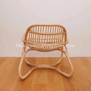Silla infantil tejida de ratán natural, silla de picnic para bebés, silla de comedor, muebles infantiles, venta al por mayor en Vietnam - Product Image 3