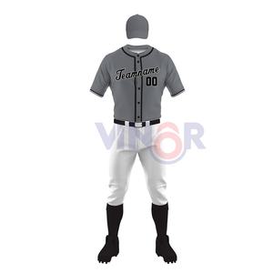 Meilleur matériel uniforme de baseball à prix abordable pour hommes femmes/Nouveau design uniforme de baseball en polyester de haute qualité - Product Image 2