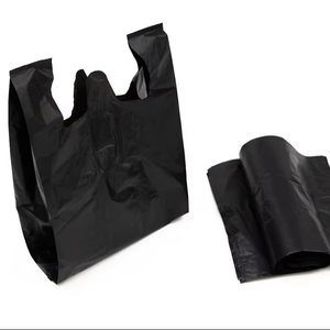 Sacs en plastique sac personnalisé-Shopping impression T-shirt sacs-supermarché HDPE gilet transporteur à vendre - Product Image 1
