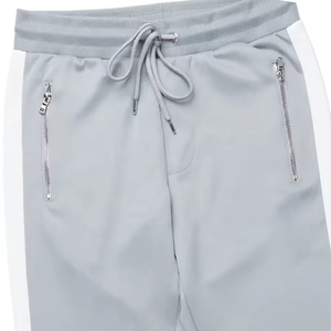 Streetwear Custom Logo Printed Hooded Solid Unisex Tracksuit 100% <b>Polyester</b> Sports Jogging Breathable Quick Dry - Product Image 4