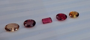 อัญมณีอัญมณีหลวมทัวร์มาลีนหลายแบบสำหรับอัญมณีและการทำเครื่องประดับทำด้วยมือ - Product Image 3