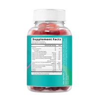 Gummies à la biotine haute puissance 10 000 mcg + folate et inositol. Soutient la croissance des cheveux, l'éclat de la peau et la solidité des ongles