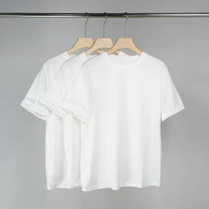 Camiseta personalizada de alta calidad para hombre, camisetas gráficas de manga corta con cuello de gran tamaño, logotipo personalizado de algodón 100% impreso - Product Image 3