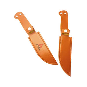Cuchillo de Caza Hecho a Mano de Alta Calidad 100% Personalizado, con Funda de Cuero PU, ODM OEM, Logotipo de Marca Personalizado, Garantía de 3 Años, Superventas - Product Image 2