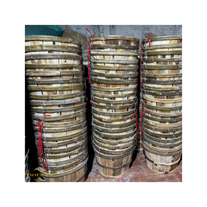 ตะกร้าสานไม้ธรรมชาติแท้  รักษ์โลก  สินค้าขายส่งขนาดใหญ่ คุณภาพสูง ผลิตโดยผู้ผลิตชั้นนำจากเวียดนาม - Product Image 6