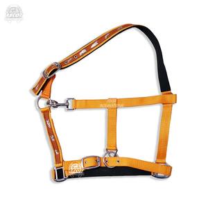 Halter d'équitation de selle anglaise en nylon nouvellement conçu avec des raccords en acier inoxydable disponibles dans toutes les couleurs pour la vente en gros - Product Image 1