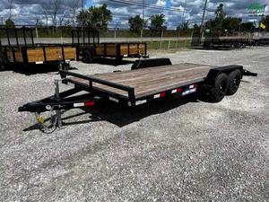 Semirremolque de Plataforma Plana de Aluminio de Alta Calidad, Transportador de Autos de 3.3T, 2 Ejes, Remolque de Plataforma Plana para Carga - Product Image 4