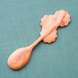 Collection de cuillères en bois Artisan Doussie, manche long, résistantes à la chaleur, lavables au lave-vaisselle, ustensiles de cuisine durables, fournisseur en gros - Product Image 3