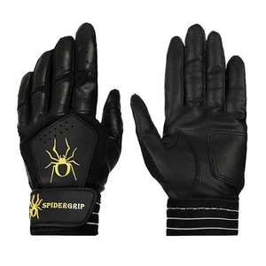Guantes de bateo de béisbol de cuero personalizados Pro Grip, ligero y duradero para hombres, mujeres, tallas para jóvenes - Product Image 4