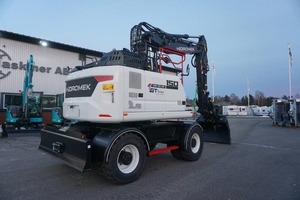 Mini-excavatrice sur chenilles HIDROMEK HMK 150 WR-5 100W en gros avec moteur KUBOTA et boîte de vitesses – Équipement de construction haute efficacité - Product Image 6