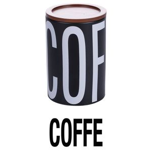 Barattolo in Ceramica Bigismore da 750ml per Conservazione Ottimale dei Chicchi di Caffè - Product Image 1