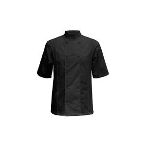 Chaqueta de chef personalizada unisex, uniformes de hotel de recepción personalizados, Manga corta larga, poliéster/algodón de alta calidad - Product Image 5