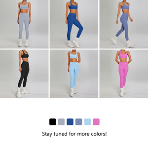 ชุดโยคะดีไซน์ใหม่ที่ดีที่สุดปี 2026 ชุดโยคะคุณภาพใหม่ราคาถูกสำหรับผู้หญิง ขายออนไลน์ ชุดโยคะผู้หญิงไร้รอยต่อ - Product Image 5