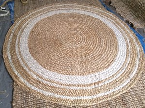 Tapis en Jute naturel de haute qualité, tapis tissé en Jute naturel, tapis de sol de chambre à coucher, tapis de créateur - Product Image 2
