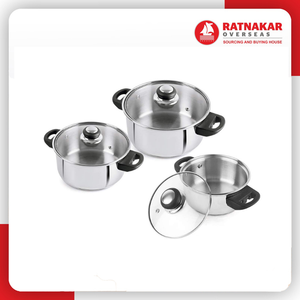 เครื่องครัวราคาดีที่สุดชุดเครื่องครัวเหนี่ยวนําเป็นมิตรพรีเมี่ยมเครื่องครัวสแตนเลสชุดเครื่องครัวสําหรับขาย - Product Image 6