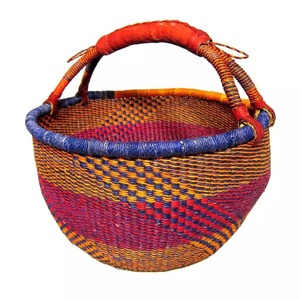 Paniers artisanaux en jonc de mer fabriqués au Vietnam vente en gros/panier à linge en jonc de mer bolga de haute qualité - Product Image 4