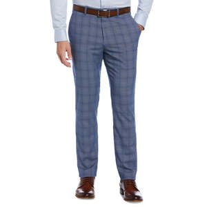 Pantaloni Eleganti Perry Ellis da Uomo, Vestibilità Slim, Fronte Liscio, 100% Cotone, 36X29 XL, Personalizzabili, Taglio Dritto, Disponibili fino alla 6XL - Product Image 1