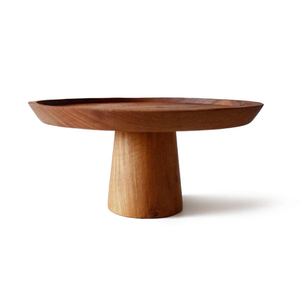 Support à gâteau en bois pour mariage anniversaire cuisine extérieur plateau de service support à gâteau support à Dessert assiette à gâteau décor de Table de mariage - Product Image 1