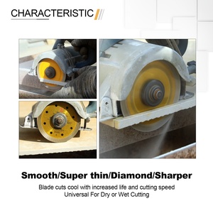 Scie circulaire en acier au carbone pour carreaux de béton en céramique industrielle, utilisation humide, pierre coupée, granit, marbre, porcelaine, <span class=keywords><strong>disque</strong></span> de coupe - Product Image 4