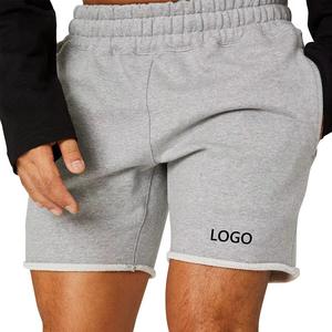 Shorts décontractés Gym Wear Tissu de haute qualité Polyester Shorts pour hommes Couleur unie French Terry Vente en gros 5 pouces - Product Image 2