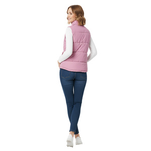 Chaleco Acolchado Impermeable de Moda para Mujer con Cierre de Cremallera - Ropa Exterior Ecológica para Clima Frío para Comodidad y Calor - Product Image 5