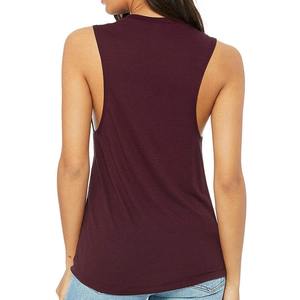 Camiseta sin mangas de tela suave para mujer para yoga, gimnasio y actividades al aire libre diseñada para la comodidad y el estilo disponible en varios colores - Product Image 3