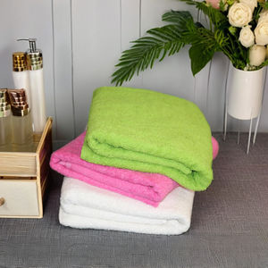 Hermosos juegos de toallas de baño de algodón de gran tamaño para niños con logotipo personalizado Color sólido tejido Technics mejor diseño toallas de baño - Product Image 4