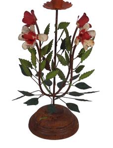 Bougeoir de décoration de Noël de guirlande de bougies de vacances de festival de concepteur d'or en métal pour la fête et l'usage festif - Product Image 5