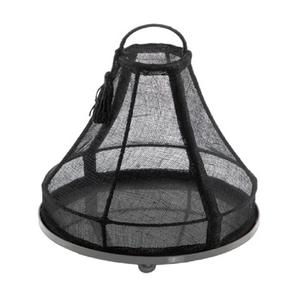 Vente en gros grand plateau de service rond en métal et jute idéal pour le restaurant cuisine plateau alimentaire de l'Inde fabricant - Product Image 3