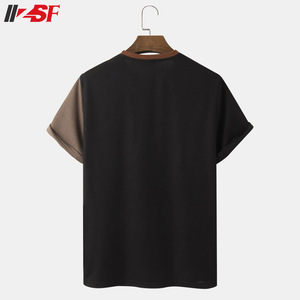 Nouveauté T-shirts pour hommes de haute qualité Multicolores Demi-manches Col rond Respirant Écologique Vêtements de rue d'été Fabriqué au Pakistan - Product Image 2