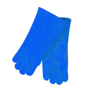 Guantes de Soldadura de Cuero Vacuno de Primera Calidad, Palma de Hockey, Protección Industrial de Seguridad Laboral, Resistentes a la Abrasión, Guantes para Barbacoa - Product Image 2