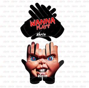 Guantes de fútbol Personalizados Guantes de fútbol americano High Sticky Palm American Sublimated Back Guantes de fútbol - Product Image 1