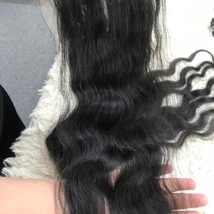 วิกผมต่อผมมนุษย์เกรด8A ลอนธรรมชาติผมสีดำมัดแบบ HD จากเวียดนาม - Product Image 2