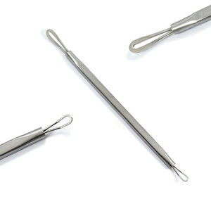 Precio competitivo, Extractor de espinillas y espinillas faciales, herramienta profesional de eliminación de espinillas de acero inoxidable - Product Image 5