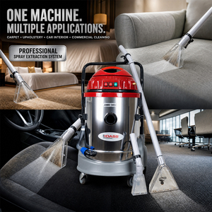 Máquina Eléctrica Manual Industrial para Lavar Alfombras, Limpiador de Tapicería de Sofás, Aspiradora Húmeda y Seca para Hogar y Hotel - Product Image 2