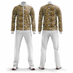 Ensemble de survêtement de jogging de qualité supérieure avec fermeture éclair, veste et pantalon pour hommes, femmes et jeunes, tenue d'équipe, entraînement, design unique, costume de sport - Product Image 2