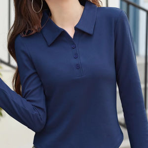 Camisas Casuales Personalizables de Manga Larga con Botones para Mujer, Tejidas, de Alta Calidad, Transpirables, Elegantes, Colores y Tallas Personalizadas al por Mayor - Product Image 4