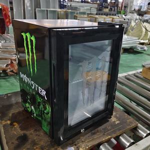 Mini Refrigerador de 21L para Bebidas, Puerta de Vidrio con Interior LED, Función de Congelador, OEM Disponible - Product Image 1
