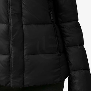 Veste matelassée pour femme de la meilleure qualité, couleur et logo personnalisables, parka d'hiver respirante en tricot - Product Image 6