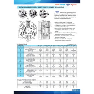 หัวจับแบบ 2 ขากรรไกร พร้อมช่องว่างตรงกลาง ผลิตจากเหล็กเกรดอุตสาหกรรม สำหรับเครื่อง CNC และเครื่องกลึงแบบแมนนวล ราคาดีที่สุด - Product Image 4